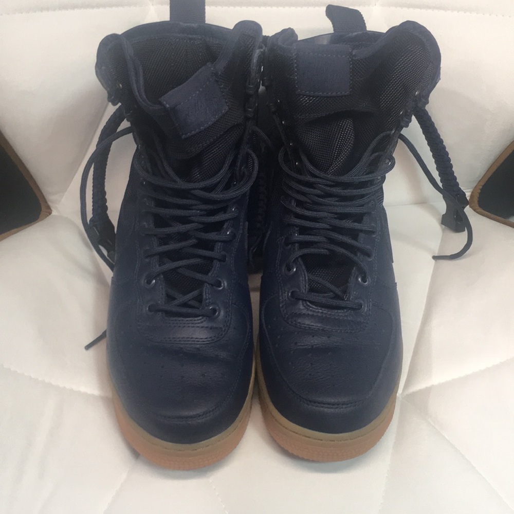 Nike SF Air Force one size 9 AFI midnight blue gum skate shoes